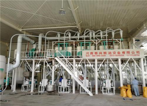 50TPD Corn Flour Milling Processing Equipment Line